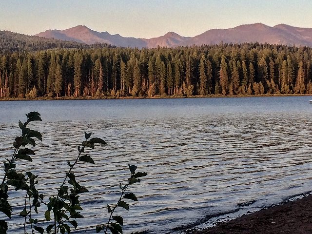 Evening at Seeley Lake