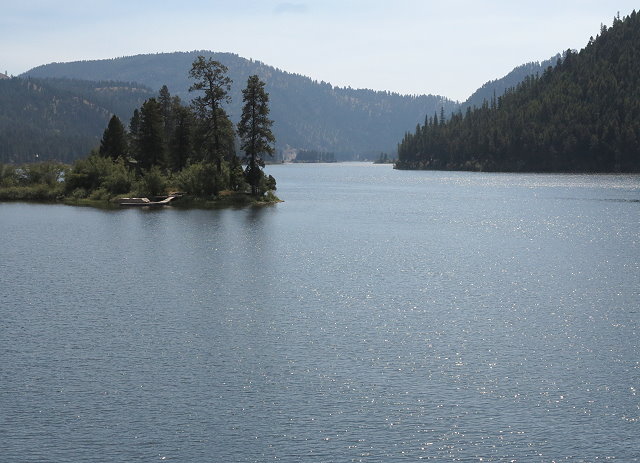 Another lake in the chain of lakes in the Seeley-Swan Valley